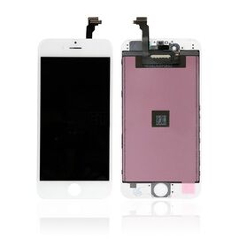 LCD displej (ekran) - Iphone 6G + touchscreen white (beli) High-brightness+High gamut+360pol.