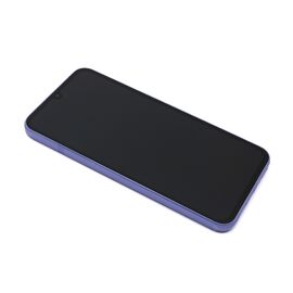 LCD displej (ekran) - Samsung Galaxy A34 5G + Touch screen + frame Full ORG light Violet (GH82-31200D/31201D) (MS).