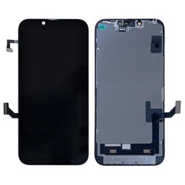 LCD displej (ekran) - iPhone 14 + touchscreen black (crni) APLONG Hard OLED.