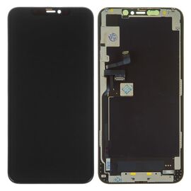 LCD displej (ekran) - iPhone 11 Pro Max + touchscreen black (crni) APLONG Soft OLED.