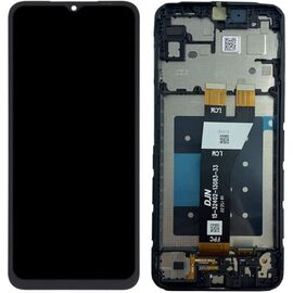 LCD displej (ekran) - Samsung A146/Galaxy A14 5G + touchscreen + frame black (crni) Service Pack ORG/GH81-23640A.