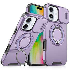 Futrola CamShield Ring stand - iPhone 16 Plus 6.7 ljubicasta.