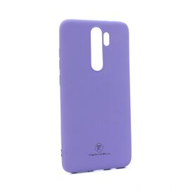 Silikonska futrola Teracell Giulietta - Xiaomi Redmi Note 8 Pro mat ljubicasta.