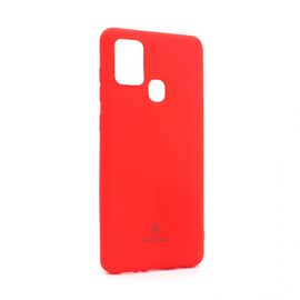 Silikonska futrola Teracell Giulietta - Samsung A217F Galaxy A21s mat crvena.