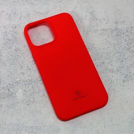 Silikonska futrola Teracell Giulietta - iPhone 13 Pro Max 6.7 mat crvena.