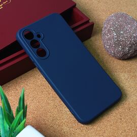 Silikonska futrola Teracell Giulietta - Samsung A546B Galaxy A54 5G mat tamno plava.