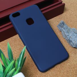 Silikonska futrola Teracell Giulietta - Huawei P10 Lite mat tamno plava.