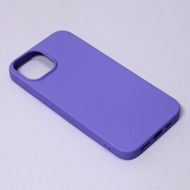 Silikonska futrola Teracell Giulietta - iPhone 14 mat ljubicasta.