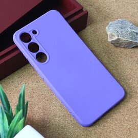 Silikonska futrola Teracell Giulietta - Samsung S911B Galaxy S23 mat ljubicasta.