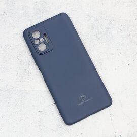 Silikonska futrola Teracell Giulietta - Xiaomi Redmi Note 10 Pro/Redmi Note 10 Pro Max mat tamno plava.