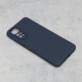 Silikonska futrola Teracell Giulietta - Xiaomi Redmi Note 11/Redmi Note 11s mat tamno plava.