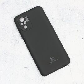 Silikonska futrola Teracell Giulietta - Xiaomi Redmi Note 10/Redmi Note 10S mat crna.