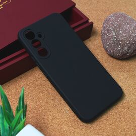 Silikonska futrola Teracell Giulietta - Samsung A546B Galaxy A54 5G mat crna.
