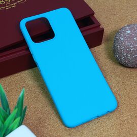 Silikonska futrola Teracell Giulietta - Huawei Honor X8 mat svetlo plava.