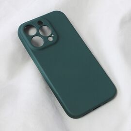 Futrola Teracell Soft Velvet - iPhone 14 Pro tamno zelena.