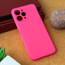 Silikonska futrola Teracell Giulietta - Xiaomi Redmi 12 mat pink.