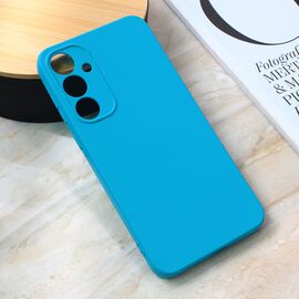 Silikonska futrola Teracell Giulietta - Samsung A556 Galaxy A55 5G mat svetlo plava.