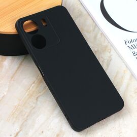 Silikonska futrola Teracell Giulietta - Xiaomi Redmi 13C mat crna.