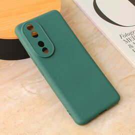 Silikonska futrola Teracell Giulietta - Huawei Honor 90 mat zelena.