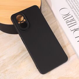 Silikonska futrola Teracell Giulietta - Realme C67 4G mat crna.