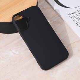 Silikonska futrola Teracell Giulietta - iPhone 16 6.1 mat crna.