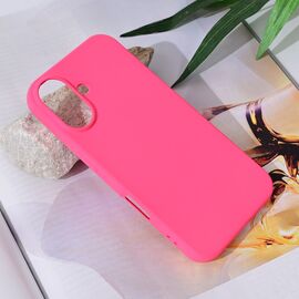 Futrola Teracell Soft Velvet - iPhone 16 6.1 pink.