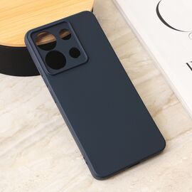 Silikonska futrola Teracell Giulietta - Xiaomi Redmi Note 13 4G (EU) mat tamno plava.