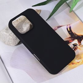 Futrola Teracell Soft Velvet - iPhone 16 Pro crna.