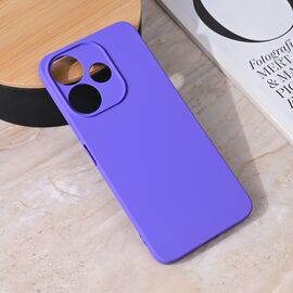 Silikonska futrola Teracell Giulietta - Xiaomi Redmi 13 mat ljubicasta.