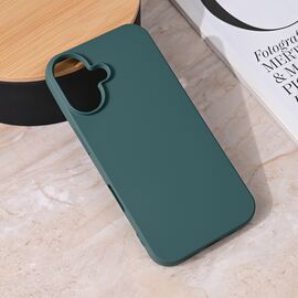 Silikonska futrola Teracell Giulietta - iPhone 16 6.1 mat zelena.