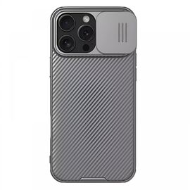 Futrola Nillkin CamShield Pro - iPhone 16 Pro Max 6.9 siva.