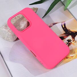 Futrola Teracell Soft Velvet - iPhone 16 Pro pink.