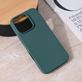 Silikonska futrola Teracell Giulietta - iPhone 16 Pro mat zelena.