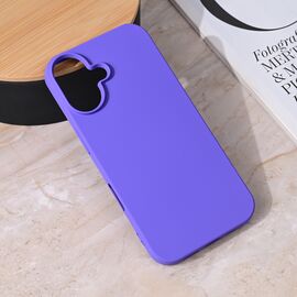 Silikonska futrola Teracell Giulietta - iPhone 16 6.1 mat ljubicasta.