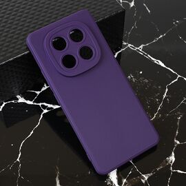 Silikonska futrola Teracell Giulietta - Xiaomi Redmi Note 14 Pro 5G mat tamno ljubicasta.