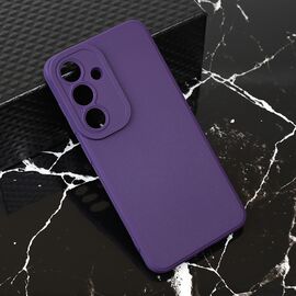 Silikonska futrola Teracell Giulietta - Samsung S931 Galaxy S25 mat tamno ljubicasta.