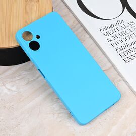 Silikonska futrola Teracell Giulietta - Samsung A065F Galaxy A06 mat svetlo plava.