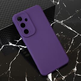 Silikonska futrola Teracell Giulietta - Samsung S721B Galaxy S24 FE mat tamno ljubicasta.
