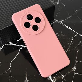 Silikonska futrola Teracell Giulietta - Xiaomi Redmi 14C/Redmi A4 mat tamno roze.