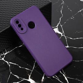 Silikonska futrola Teracell Giulietta - Huawei P20 Lite mat tamno ljubicasta.