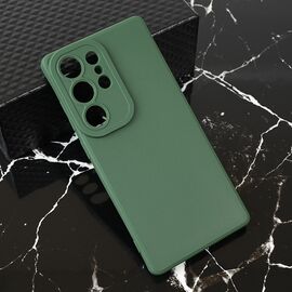 Silikonska futrola Teracell Giulietta - Samsung S938 Galaxy S25 Ultra mat zelena.