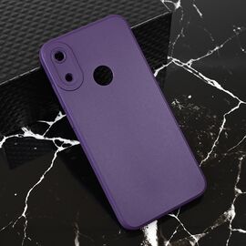 Silikonska futrola Teracell Giulietta - Huawei Huawei Y6 (2019)/Honor 8A mat tamno ljubicasta.