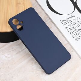 Silikonska futrola Teracell Giulietta - Samsung A065F Galaxy A06 mat tamno plava.
