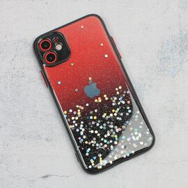 Futrola Frame Glitter - iPhone 11 6.1 crna.