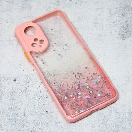 Futrola Frame Glitter - Huawei Honor X7 roze.