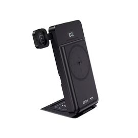 Univerzalna Back Up Baterija prenosiva baterija REMAX RPP-D3 20W+22.5W Fast Charging 10000mAh Magnetic 5u1 crni.