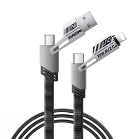 Data kabl REMAX RC-C189 65W Zinc Alloy Braided 4-in-1 Fast Charging, 1m.