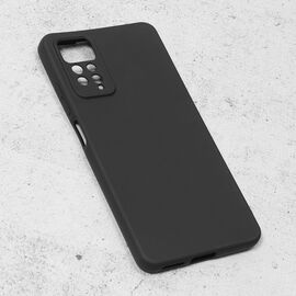 Silikonska futrola Teracell Giulietta - Xiaomi Redmi Note 11 Pro 4G/5G/Note 12 Pro 4G (EU) mat crna.