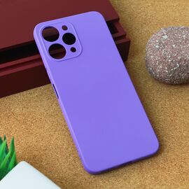Silikonska futrola Teracell Giulietta - Xiaomi Redmi 12 mat ljubicasta.
