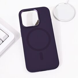 Futrola Magsafe Pure Plus - iPhone 14 Pro tamno ljubicasta.